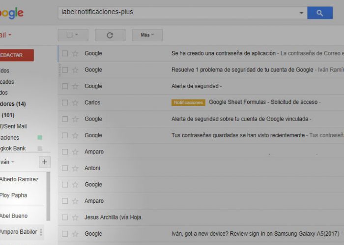 Cómo quitar la barra lateral de Hangouts de Gmail