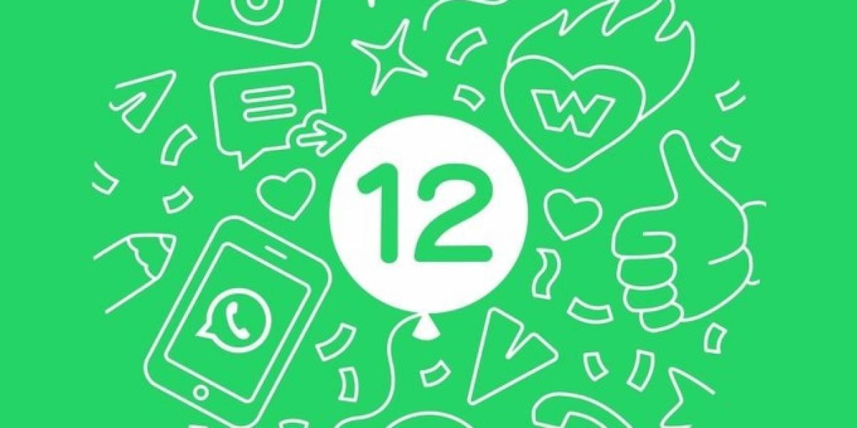 WhatsApp cumple 12 años y en su mensaje de felicitaciones te recuerdan que van por tus datos