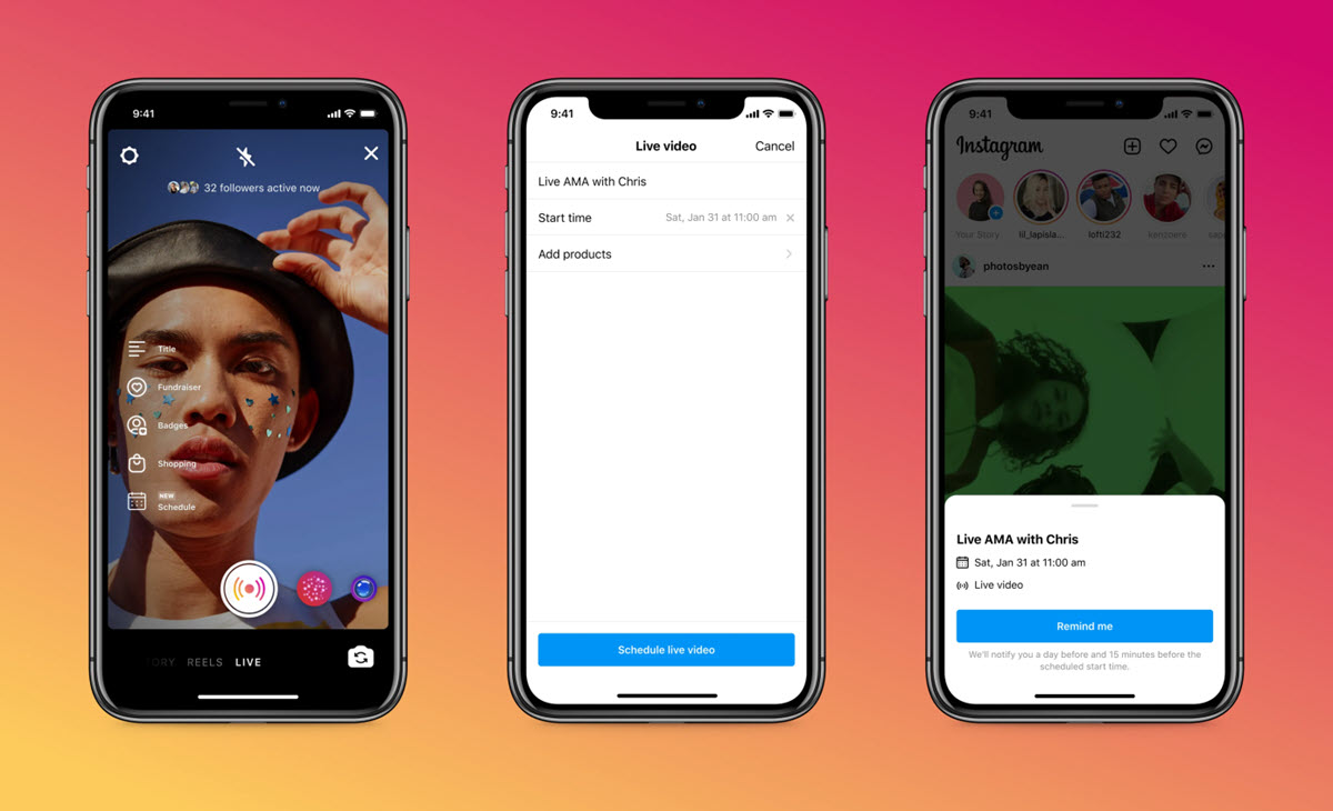 Cómo programar un directo en Instagram y promocionarlo con tu audiencia