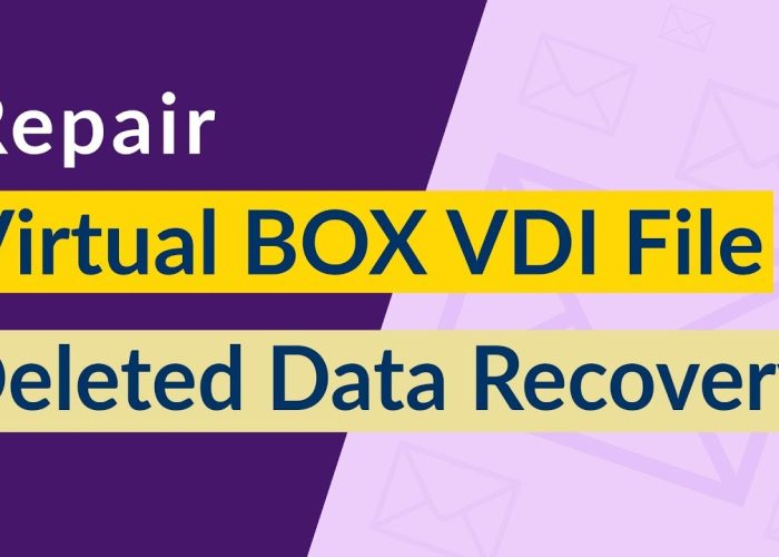 How Do I Recover a VDI File?